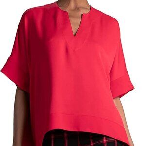 Trina Turk Red CHIYO TOP - size M/L